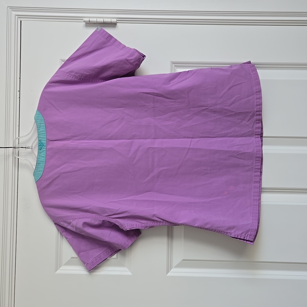 Purple Scrub Top - Picture 8 of 10